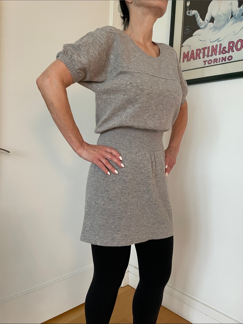 See By Chloe Gray Mini Dress
